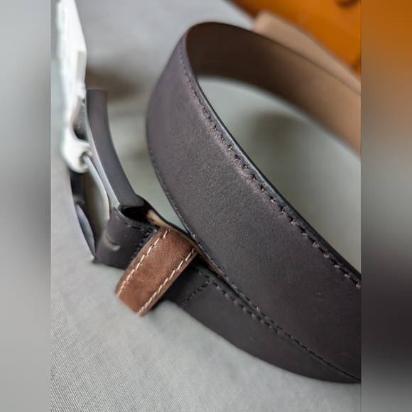 Robert Graham Other - Robert Graham Black/Brown Leather Belt